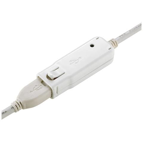 USB 2.0 Active Repeater Cable for 12.04.1085 12 m Bianco cavo di interfaccia e adattatore - Foto 2